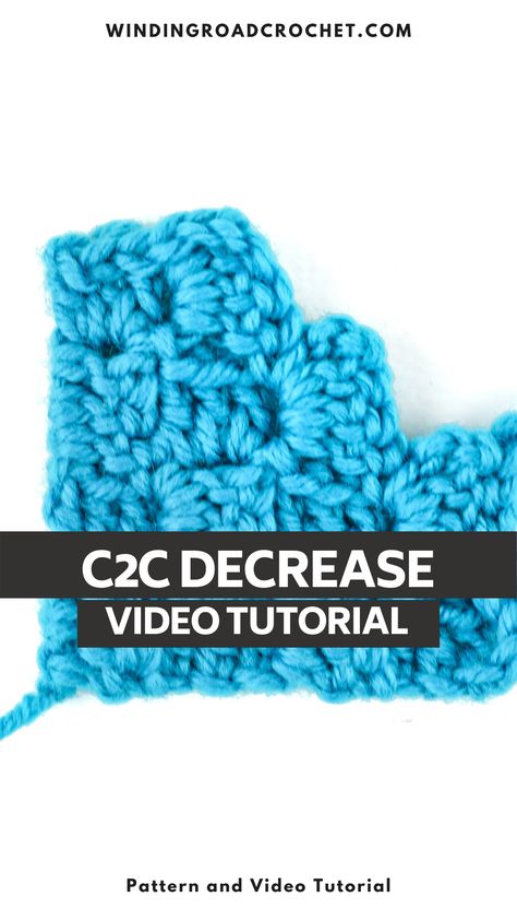 Learn to decrease in corner to corner crochet with this easy to follow videos and charts. How To Decrease C2c Crochet, Corner To Corner Decrease, C2c Tutorial Crochet Videos, C2c Crochet Decrease, C2c Decrease Instructions, How To C2c Crochet, C2c Crochet Pattern Free Beginner, C2c Crochet Pattern Free Charts Easy, Corner To Corner Crochet Pattern Free