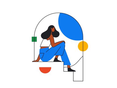 Last year I’ve been helping Google with illustrations and style explorations. You can now find some in the Google DUO (video calling) app✨Thanks for the AD by Stephanie SmythiesI was happy we c... Timo Kuilder, Shape Illustration, Corporate Art, Illustration Art Drawing, People Illustration, Line Illustration, Realistic Drawings, Flat Illustration, Illustration Character Design