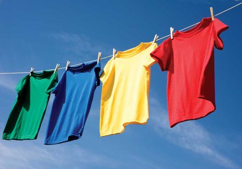 Outdoor Clothes Lines, Clothesline Diy, Mother Earth News, Clothes Drying Racks, Drying Clothes, Hot Yoga, Natural Cleaning Products, Drying Rack, Clothes Line