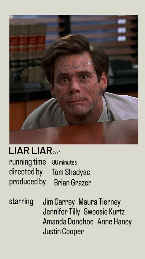 Liar Liar Movie Poster, Jim Carrey Movie Posters, Liar Liar Movie, Jim Carrey Poster, Jim Carrey Wallpaper, Jim Carrey Liar Liar, 2024 Movies, Jim Carrey Movies, Movie Frames