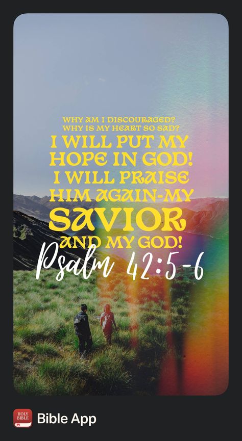 Psalm 42 5, Psalm 42, I Will Remember You, O My Soul, My Savior, Praise Him, Youversion Bible, Hope In God, Christ The King