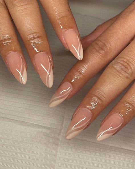 Gel-x only 💅🏼 on Instagram: “Simple ✨” Nagel Design, Prom Nail, Nails 2022, Work Nails, French Tip Acrylic Nails, French Acrylic Nails, Classic Nails, Almond Nails Designs, Almond Acrylic Nails