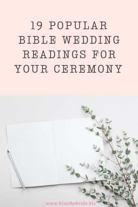 Wedding readings Scripture Reading For Wedding, May 2024 Wedding, Wedding Scripture Verses Marriage, Readings At Wedding Ceremony, Wedding Ceremony Scripture, Prayers For Wedding Ceremony, Bible Passages For Wedding Ceremony, Readings For A Wedding Ceremony, Biblical Wedding Readings