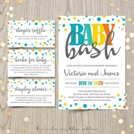 Baby Bash, Boy Baby Shower Ideas, Couples Baby Showers, Coed Baby Shower, Baby Shower Invitation Cards, Baby Shower Invitaciones, Baby Sleep Problems, Shower Bebe, Invitation Baby Shower