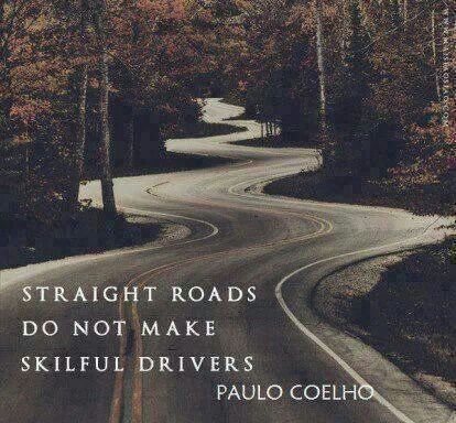 Straight roads Paulo Coelho, Priyanka Chopra, Road Quotes, Paulo Coelho Quotes, Biker Quotes, Motiverende Quotes, Winding Road, Famous Authors, Quotable Quotes