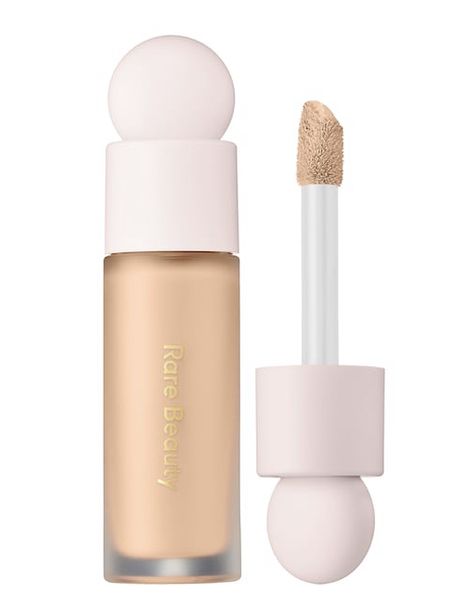 Concelear Makeup Best, Rare Beauty Foundation, Rare Beauty Concealer, Applying Concealer, Hydrating Concealer, Brightening Concealer, Preppy Makeup, Rare Beauty By Selena Gomez, Dream Wishlist