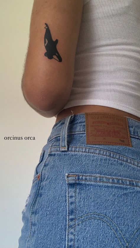 Matching Orca Tattoos, Tiny Orca Tattoo, Traditional Orca Tattoo, Impulse Tattoo, Orca Whale Tattoo, Hairstyles Latina, Baddie Hairstyles Latina, Suki Avatar, Sticker Sleeve