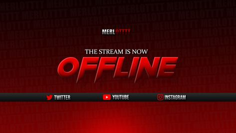 An offline screen I made for a twitch stream Stream Offline Screen, Twitch Offline Screen, Twitch Stream, Live Streaming, Projects To Try, Screen, Pins, Quick Saves, Instagram