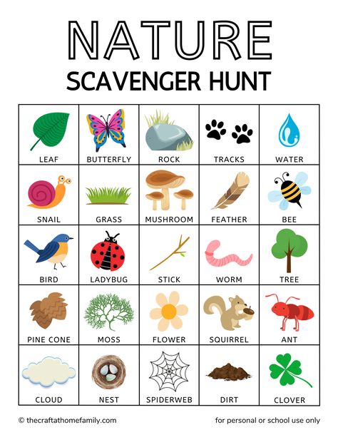 Printable nature scavenger hunt with pictures Toddler Scavenger Hunt, Outdoor Scavenger Hunt For Kids, Nature Scavenger Hunt For Kids, Nature Scavenger Hunt Printable, Nature Walk Scavenger Hunt, Picture Scavenger Hunts, Camping Scavenger Hunts, Nature Scavenger Hunt, Nature Hunt