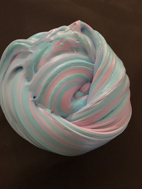 Aesthetic Slime, Candy Slime, Cotton Candy Slime, Slime Aesthetic, Cardboard Projects, Edible Slime, Slime Recipes, Slime Time, Homemade Slime