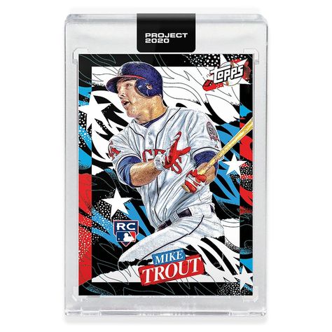 20 iconic baseball cards. 20 culture-defining artists. PROJECT 2020 by Topps visually reimagines the baseball cards that have defined generations, ushering in a new era of seminal artwork. The year-long program features premium, thick trading cards encased in a protective plastic case. Zelda Anime, Costume Accessories Diy, 300 Piece Puzzles, Holiday Puzzle, Mike Trout, Collectible Trading Cards, Indoor Toys, Frame Card, Baby Costumes