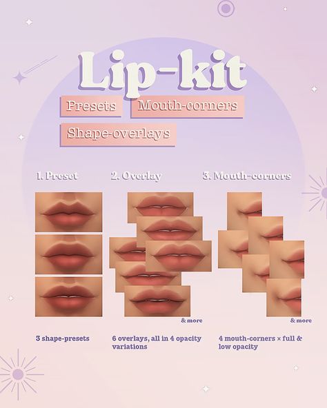 Maxis Match Lip Preset, Sims 4 Teeth Overlay, Mouth Slider Sims 4, Sims 4 Cc Mouth Shape, Maxis Match Lips, Sims 4 Cc Body Shape Free, Ts4 Lip Presets, Sims 4 Mouth Presets, Sims 4 Eye Shape Presets