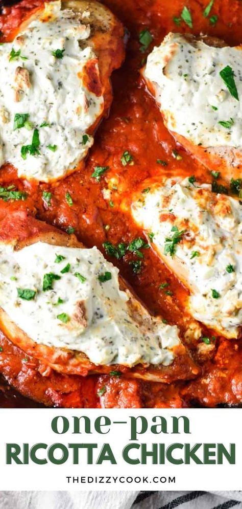 Baked Ricotta Chicken Ricotta Recipes Chicken, Keto Chicken Ricotta Recipes, Easy Chicken Recipes Gluten Free, Ricotta Chicken Bake, Chicken Stuffed With Ricotta Cheese, Egg And Ricotta Recipes, Ricotta Cheese And Chicken Recipes, Chicken Ricotta Crockpot Recipes, Ricotta Cheese Chicken Recipes