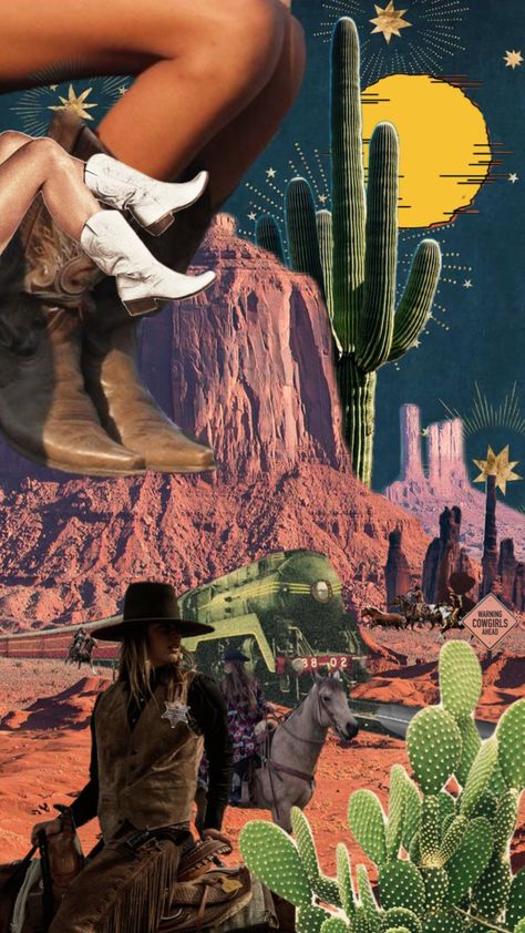 Cowboys & Aliens, Usa Nature, Desert Aesthetic, Cowgirl Aesthetic, Space Cowboys, Vintage Space, Cowgirl Hats, Tiki Bar, Nature Aesthetic