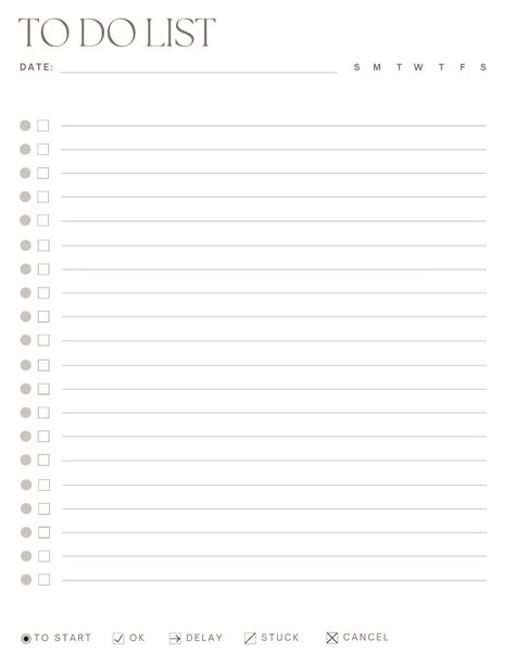 Stay Organized and Productive with these 5 Free ADHD To-Do List Templates (PDFs) Task Template Free Printable, Things To Do List Template, Goodnotes Template Free To Do List, Free Printable List Templates, Free To Do List Template, Daily To Do List Template Free Printable, Goodnotes To Do List Template Free, Assignment To Do List, To Do List For School