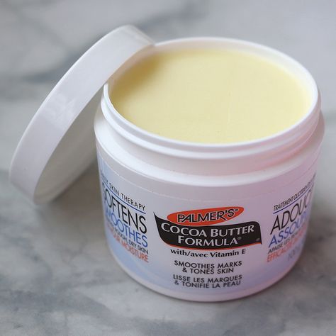 Palmer's Cocoa Butter Formula Original Solid Formula Jar Palmers Products, Cocoa Butter Lotion, Palmer's Cocoa Butter, Parfum Victoria's Secret, Palmers Cocoa Butter, Cocoa Butter Formula, Body Hygiene, Basic Skin Care Routine, Bath And Body Care