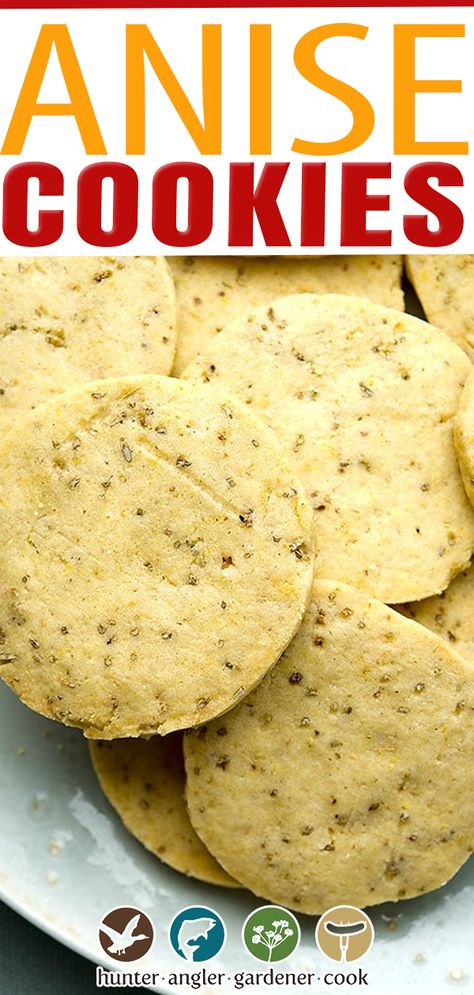 Anise Cookies Recipe, Fennel Cookies, Homestead Baking, Anise Cookie Recipe, Hanukkah Cookies, Hunters Moon, Greek Party, Anise Cookies, Holy Cannoli