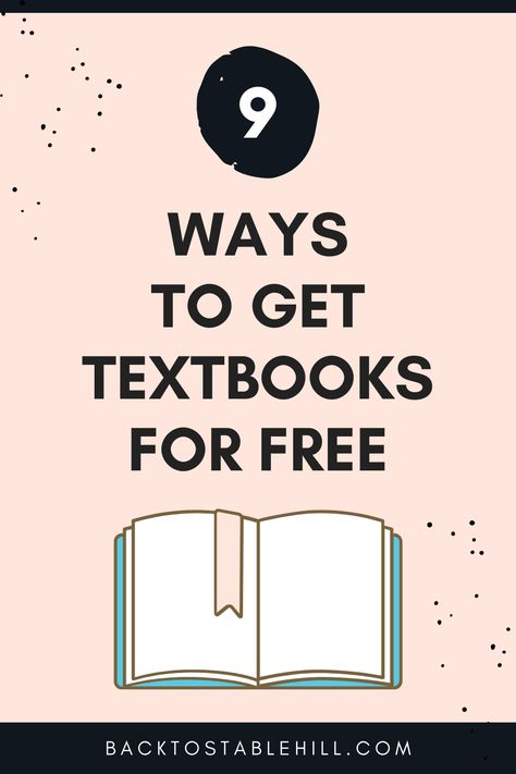 Textbooks are very expensive, and the college bookstores seem to want to quickly drain your wallet. Quite often, it seems that there is no choice but to fork out $400 for that general physics textbook you’ll never use again. As it turns out, there are actually quite a few ways you can get the book for free, really cheap, or even have someone pay you to read the book. Interested in learning more? Check out the blog to read my 9 tips on getting your school textbooks. #school #free #book #student Free College Textbooks, College Notes Organization, Seneca College, Time Management College, Physics Textbook, College Note Taking, School Textbooks, General Physics, University Tips