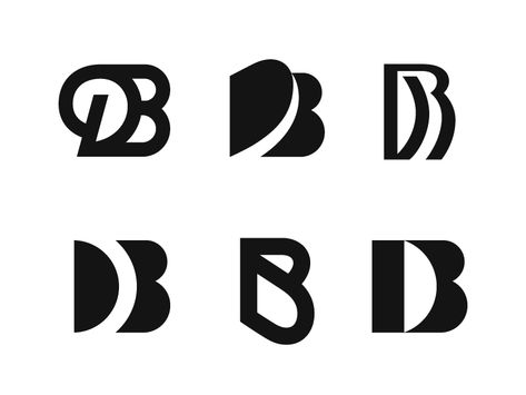 DB Monograms by Kakha Kakhadzen on Dribbble Logomark Design, Db Logo, City Life Photography, Branding Design Studio, Typo Logo, Corporate Identity Design, Monogram Logo Design, Logo Project, Letter Logo Design