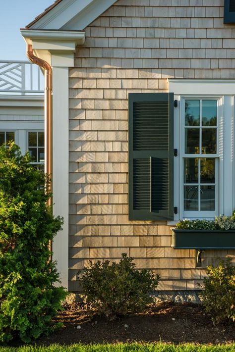 Cape Cod Home With Cedar Shake Shingle Siding Cedar Shake House, Cedar Shake Shingles, Cedar Shingle Siding, Cedar Shake Siding, Hgtv Dream Homes, Shake Shingle, Shingle House, Cedar Shake, Cedar Shakes