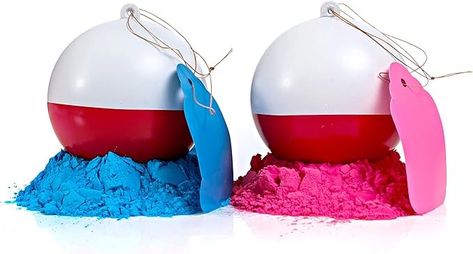 Amazon.com: Gender Reveal Fishing Ball 2 Pack | Pink & Blue Set | Exploding Powder Red and White Fishing Bobber Lure | Gender Reveal Party Ideas | Ultimate Party Supplies : Home & Kitchen Fishing Baby Announcement, Fishing Gender Reveal, Football Gender Reveal, Baby Shower Fishing, Gender Reveal Party Ideas, Baby Gender Reveal Party Decorations, Confetti Gender Reveal, Bow Gender Reveal, Pregnancy Gender Reveal