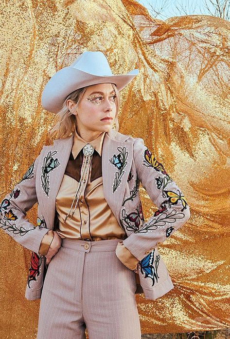 Nudie Suit, Cowboy Vibes, Boy Genius, Vintage Western Wear, Canadian Tuxedo, Western Suits, Phoebe Bridgers, Cowboy Outfits, Baby Cowboy