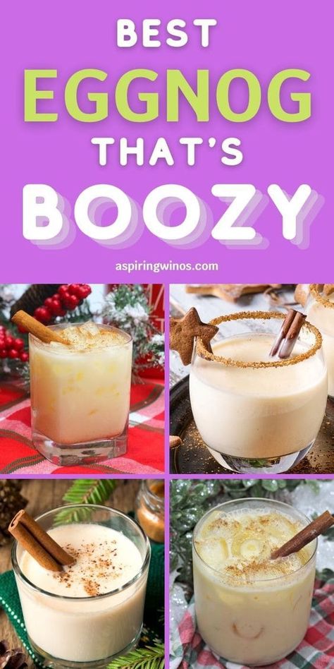 Eggnog Liquor Recipe, Alcohol Eggnog Drinks, Best Spiked Eggnog Recipe, Eggnog Recipe Homemade Alcoholic, What Alcohol Goes In Eggnog, Christmas Eggnog Cocktails, Hot Eggnog Drinks, Boozy Eggnog Recipe, Holiday Eggnog Cocktails