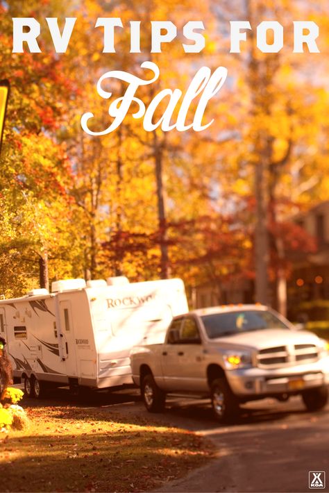 RV Tips for Fall from KOA - Experience a new season of #KOACamping Camping Trip List, Camping Checklist Family, Camping Essentials List, Rv Solar Power, Rv Camping Checklist, Rv Camping Tips, Rv Solar, Rv Tips, Fall Camping