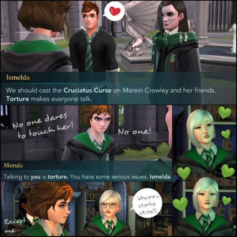 Merula Snyde X Mc, Hogwarts Mystery Fanart Mc, Hogwarts Mystery Fanart, Merula Snyde, Harry Potter Games, Hp Harry Potter, Harry Potter Comics, Witch Academia, Harry Pottah