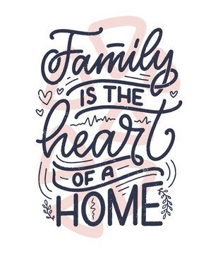 Hand drawn lettering quote in modern calligraphy style about family. Slogan for print and poster design. Vector #AD , #SPONSORED, #quote, #modern, #calligraphy, #Hand, #drawn Poster Slogan About Family, Quote About Family, Inspirational Family Quotes, Family Slogan, Typography Art Quotes, Happy Fathers Day Images, Typography Design Quotes, Family Quotes Inspirational, Family Logo