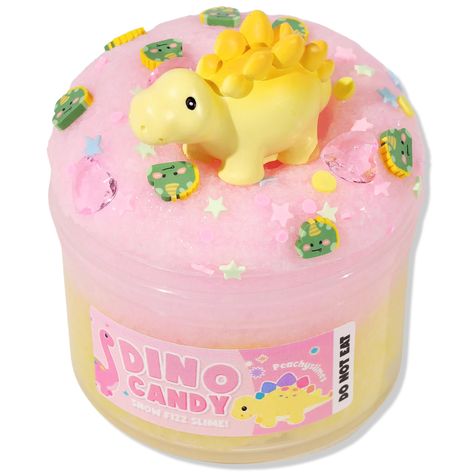 Preppy Slime, Peachybbies Slime, Aesthetic Slime, Slime Texture, Slime Collection, Birthday Gifs, Pretty Slime, Cool Fidget Toys, Childhood Dream