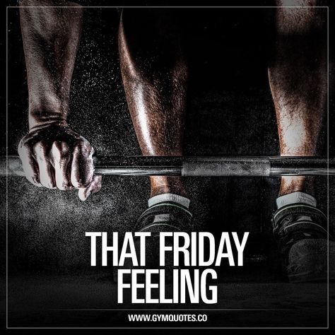 Motivated Lifestyle, Gym Memes Funny, That Friday Feeling, Workout Quotes, Friday Workout, Funny Gym Quotes, Gym Quote, Workout Memes, Lifting Weights