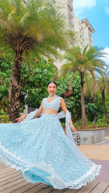 Cipia Artul on Instagram: "Summer wedding outfit inspiration ✨ Add a pastel color lehenga or suit for your upcoming festivities/wedding functions. They look really pretty in the day and would be perfect for the summer! I'm wearing @shopmulmul 🤍 Necklace @embelliebyg . . . . . . . . . . . . . . . . . #indianoutfit #indianwear #indiandesigner #indianwedding #indianbride #bridaloutfit #bridesmaidoutfit #bridesmaids #bridesmaidsoutfit #wedding #weddingoutfit #indowestern #indowesternoutfit #indi Pastel Color Lehenga, Trending Lehenga Designs, Wedding Outfit Inspiration, Western Lehenga, Mehendi Outfit, Sangeet Outfit, Haldi Outfit, Summer Wedding Outfit, Summer Wedding Outfits