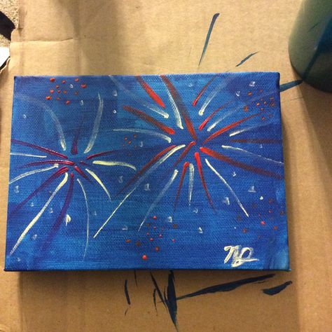 Painting Ideas On Canvas 4th Of July, 4th Of July Canvas Art For Kids, Red White Blue Painting, Memorial Day Painting Ideas, 4th Of July Paintings On Canvas Easy, Fourth Of July Canvas Painting Ideas, Easy Patriotic Paintings On Canvas, Patriotic Canvas Painting Ideas, 4th Of July Canvas Painting Ideas