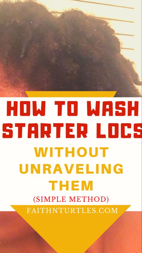 Starter Locs Wash Day, How To Care For Starter Locs, Dread Care Tips, Starter Loc Care, Locs Care Routine, Washing Starter Locs, Starter Locs Care Tips, How To Wash Locs At Home, How To Wash Starter Locs