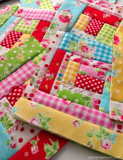 Ukrainian Quilt Blocks, Scrappy Quilt As You Go, Scrap Quilt As You Go, Quilt As You Go By Hand, Quilt As You Go Patterns Free Projects, Easy Scrap Quilt Patterns Free, Quilt As You Go Patterns, Quilt As You Go Blocks, Scrappy Patchwork Quilts