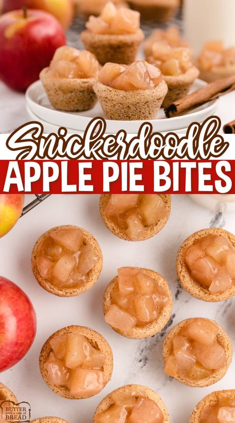 Lucky Leaf Apple Pie Filling Recipes, Snickerdoodle Apple Pie, 2023 Desserts, Apple Dessert Recipes Easy, Raspberry Pie Filling, Apple Pie Filling Recipes, Apple Pie Cookies, Apple Dishes, Peach Pie Filling