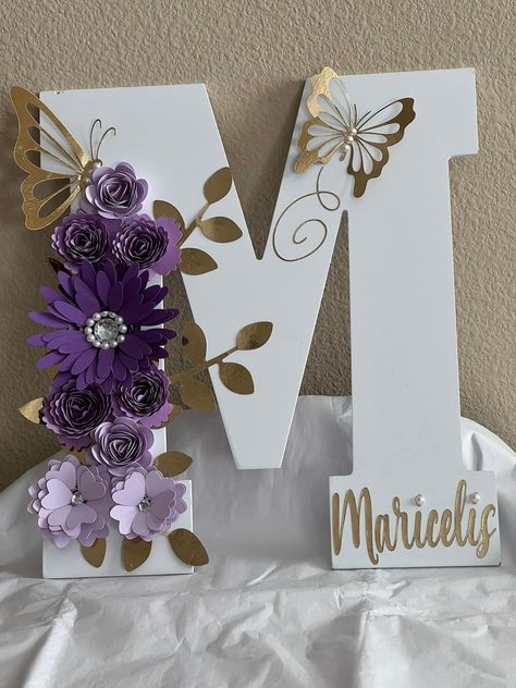 Butterfly Baby Shower Decorations, Butterfly Birthday Party Decorations, Lila Party, Butterfly Birthday Party, Alfabet Letters, Flower Shadow Box, Paper Flower Crafts, Butterfly Baby Shower, Butterfly Party