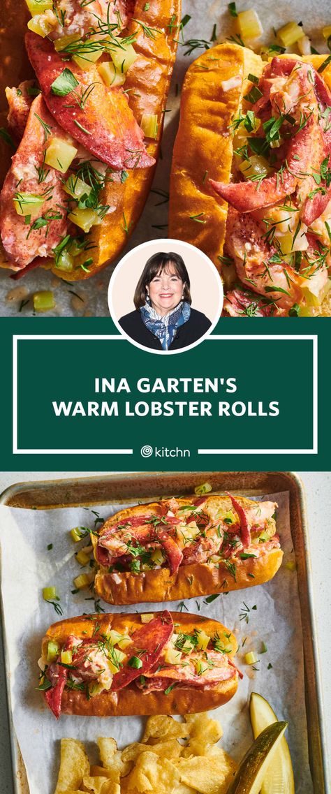 Lobster Appetizers, Simple Food Recipes, Lobster Roll Recipe, Easy Main Course Recipes, Best Ina Garten Recipes, Lobster Roll Recipes, Barefoot Contessa Recipes, Best Lobster Roll, Lobster Dishes