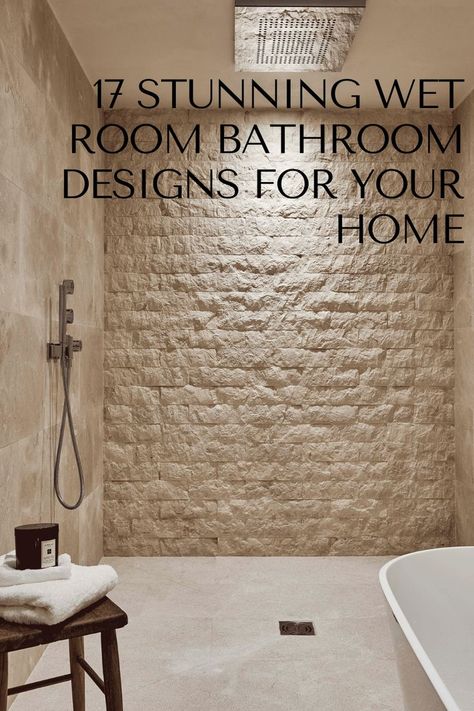 Wetroom Ideas Small, Wet Room With Bath, Wet Room Ideas Small, Small Wet Room Ideas, Wet Bathroom Ideas, Small Spa Bathroom, Wetroom Ideas, Tiny Wet Room, Wet Room Ideas