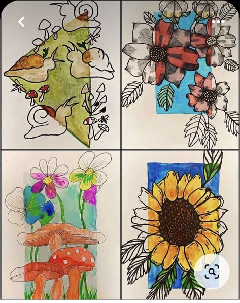 One Day Art Projects For Middle School, Advance Drawing, Art Invitations, Classe D'art, 7th Grade Art, Spring Art Projects, High School Art Lessons, High School Art Projects, 8th Grade Art