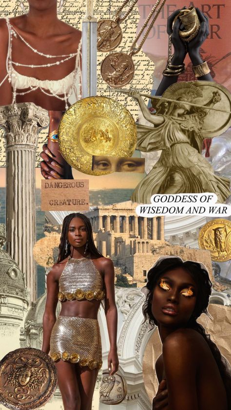 Warrior princess #mythology #fantasy #futurism #baroque #princess #goddess #afrofuturism #greekmythology #athena Egypt Aesthetic, Athena Goddess, Vogue Beauty, Beauty Lounge, Warrior Princess, Futurism, Drag Race, Greek Mythology, Egypt