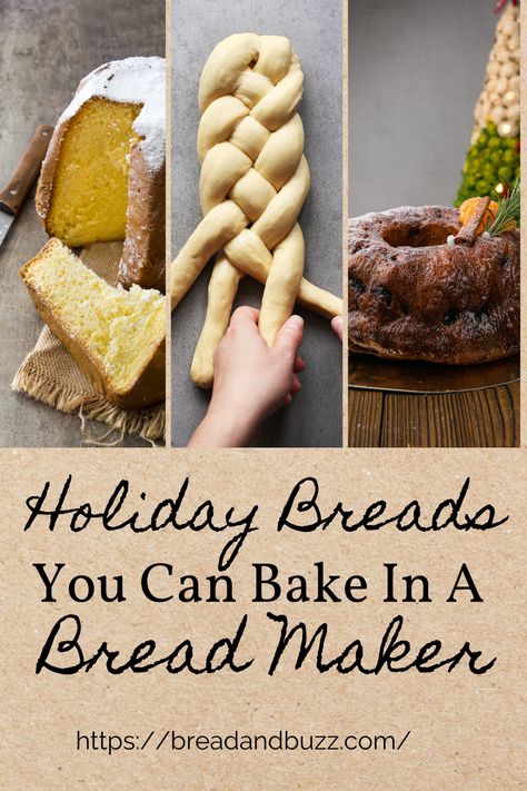 Bread Maker Recipes Thanksgiving, Christmas Bread Maker Recipes, Bread Maker Panettone, Bread Maker Fruit Bread, Bread Maker Artisan Bread, Challah Bread Recipe Breadmaker, Bread Machine Stollen Recipe, Bread Machine Christmas Recipes, Bread Machine Recipes Sweet Desserts