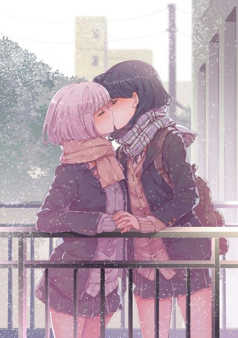 Ssss Gridman, Could Be Us, Yuri Manga, Online Manga, Yuri Anime, Anime Girlxgirl, Fb Memes, Anime Kiss, Art Anime