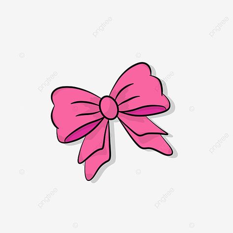 Bow Icon, Bow Drawing, Barbie Party Decorations, Cartoon Bow, Bow Clipart, Silhouette Template, Bow Png, Png Hd, Drawing Clipart