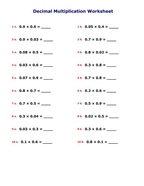 Decimal Multiplication and Division Worksheet Division And Multiplication Worksheet, Decimal Division, Decimal Multiplication, Boundaries Worksheet, Multiplication And Division Worksheets, Multiplication Worksheet, Multiplying Decimals, Dividing Decimals, Multi Step Equations