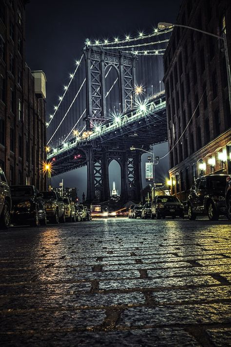 NYC Photography Manhattan Bridge New York Art Print NYC - Etsy Australia Brooklyn Dumbo, Photographie New York, New York Wallpaper, Fotografi Urban, New York Night, Fotografi Kota, Manhattan Bridge, Nyc Aesthetic, Ellis Island