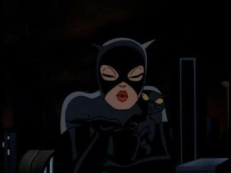 Catwoman Pfp, Baddie Pfp Pink, Batman Tas, Batman Cat, Catwoman Comic, Batman Catwoman, Batman And Catwoman, Batman The Animated Series, Black Cartoon Characters