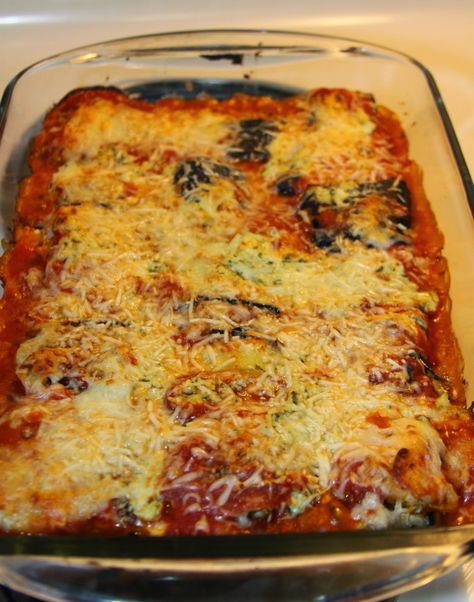 Eggplant Manicotti Love this delicious low cal version of my favorite Italian dish! Rocco Dispirito Recipes, Rocco Dispirito, Best Food Ever, Favorite Comfort Food, Low Cal, Meatless Monday, Italian Dishes, Family Friendly Meals, Veggie Recipes