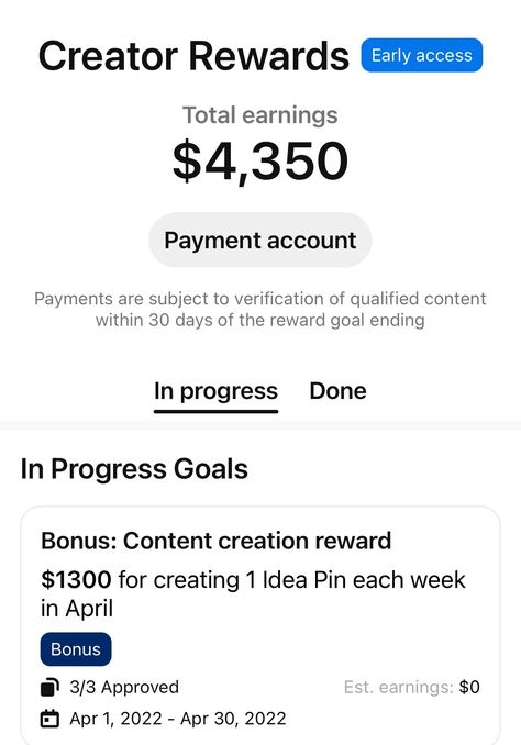 Tiktok Creator Fund, Creator Rewards Program, Pinterest Content Creator, Paid Collaboration, Pinterest Creator Fund, Pinterest Creator, Pinterest Business Account, Luxurious Lifestyle, Monthly Goals